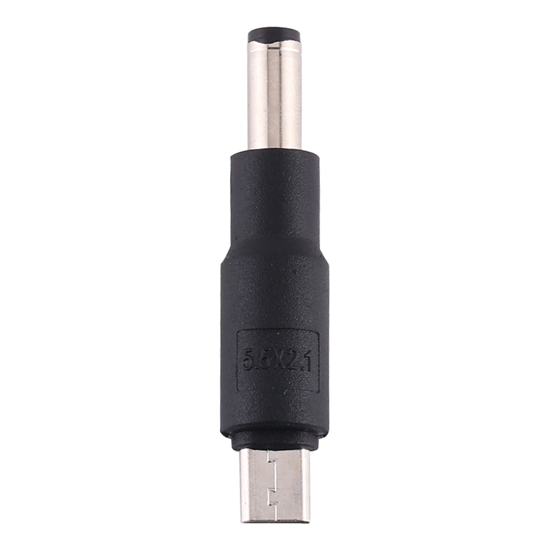 10Pcs DC Power Plug 5.5 x 2.1mm Male To Micro USB Male Adapter