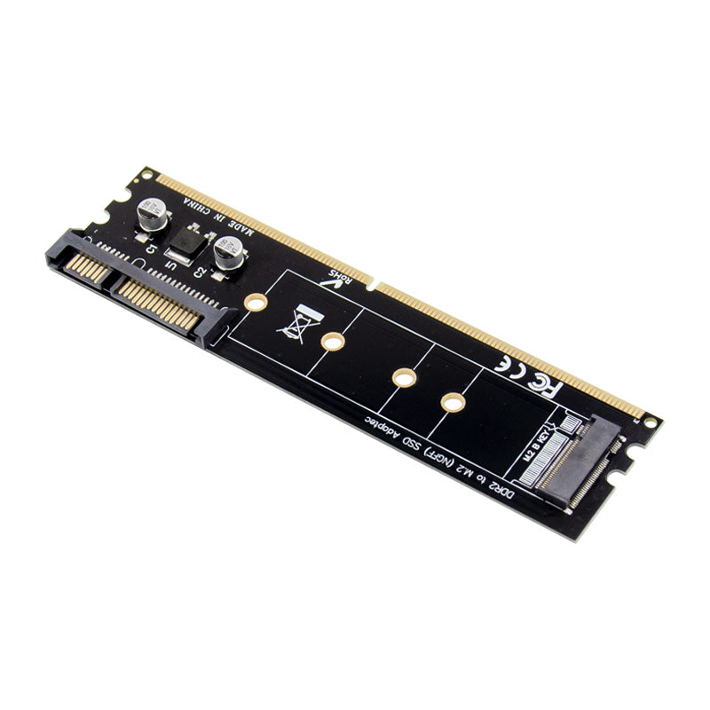 2280 DDR2 to M.2 Hard Drive NGFF Adapter HDD SSD Solid State Memory Expansion Card