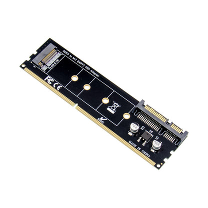 2280 DDR3 to M.2 Hard Drive NGFF Expansion Board Adapter Card SSD Solid State Memory Expansion Card
