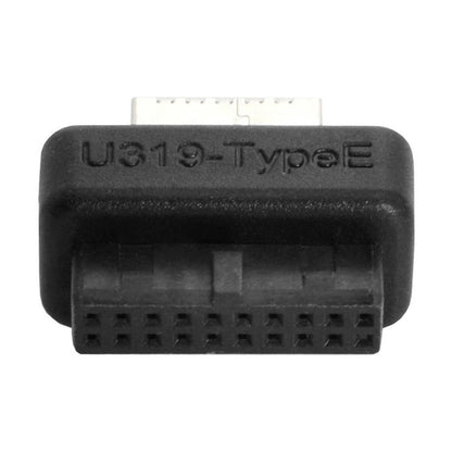UC-069 Overmold USB 3.1 Front Panel Socket Key-A Type-E to USB 3.0 20Pin Header Male Extension Adapter