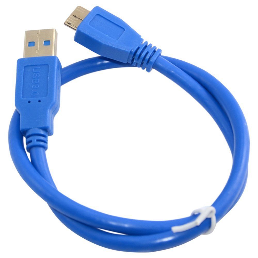 0.3m USB 3.0 Extension Cable A Male to Micro-B Adapter Converter Charger Cable Wire Cord for Mobile Hard Disk