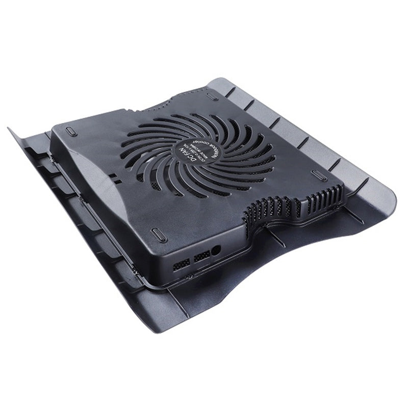 883 Desktop Notebook Router Heat Dissipation Base LED Light Fan Cooler Stand Laptop Cooling Pad