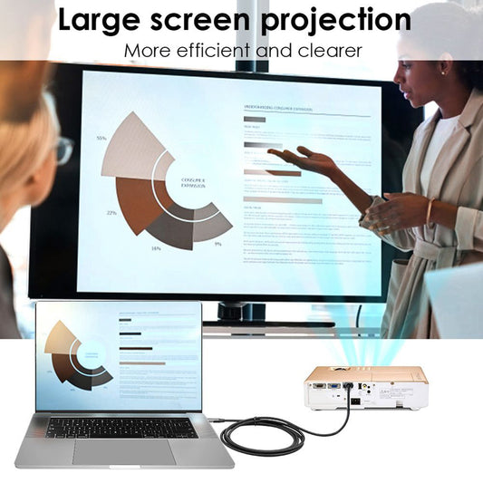 1.8m USB 3.1 Type C USB-C Source to DVI 1080P Displays Male Monitor Cable for Laptop