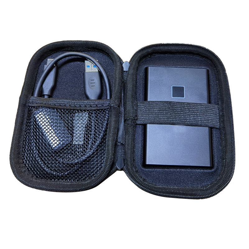 Shockproof Drop-proof EVA Storage Box for Samsung T7 Touch SSD Solid State Drive