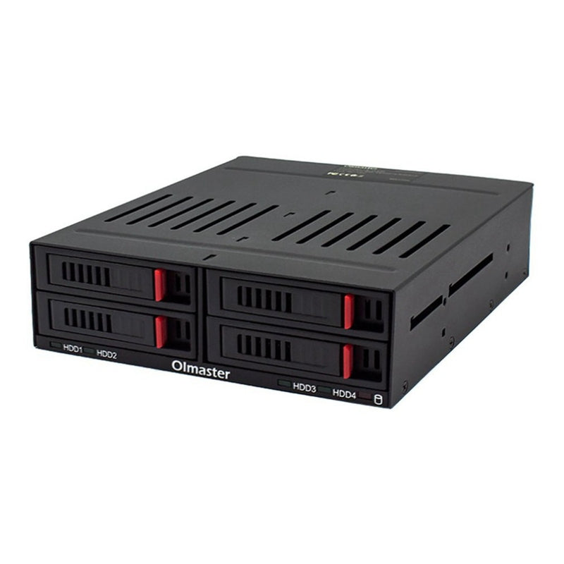 Four-Tray Hard Disk Drive Enclosure Chassis HDD Enclosure Multi-Disk S ...