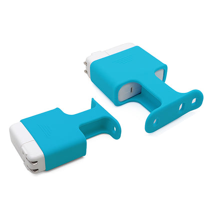 Soft Silicone Cover Charging Cable Organizer Protective Case for Apple MacBook USB-C Power Adapter 61W/96W