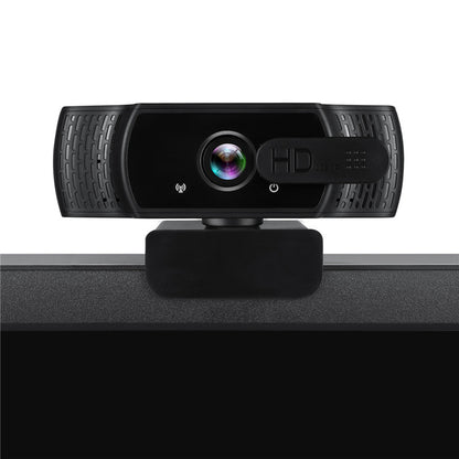 1080P Full HD USB Webcam Plug Play Monitor Camera with Microphone/Privacy Cover for Desktop Computers Laptops Video Work