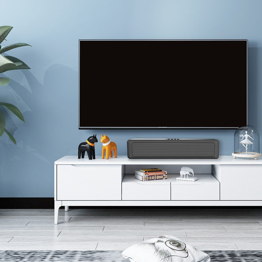 RGB Light Desktop Bluetooth Speaker Soundbar HiFi Stereo TV Computer Loudspeaker