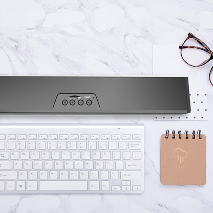 RGB Light Desktop Bluetooth Speaker Soundbar HiFi Stereo TV Computer Loudspeaker