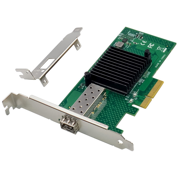 ST7315 PCI-E X4 E10G41BFSR 10GbE Optical Fiber SFP+Server Network Card Single Port 10 Gigabit Ethernet Adapter