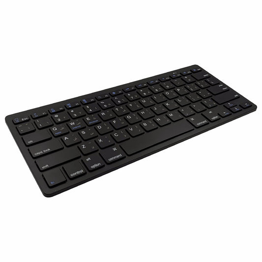 [Persian Version] X5 78-Key Ultra Thin Wireless Bluetooth Keyboard No Driver for iPad iPhone - Black