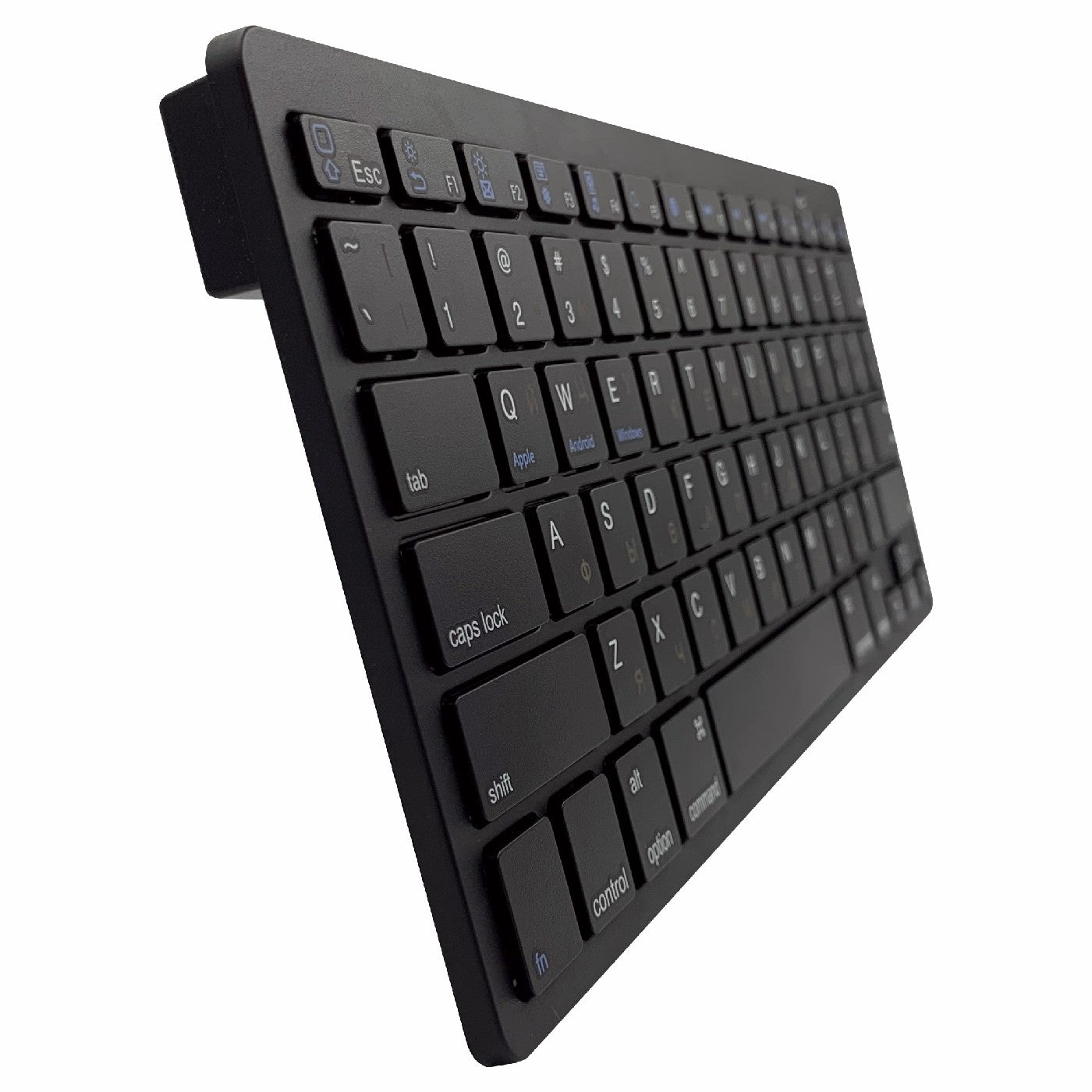 [Russian Version] X5 78-Key Ultra Thin Soft Touch Wireless Bluetooth Keyboard for iPad iPhone - Black