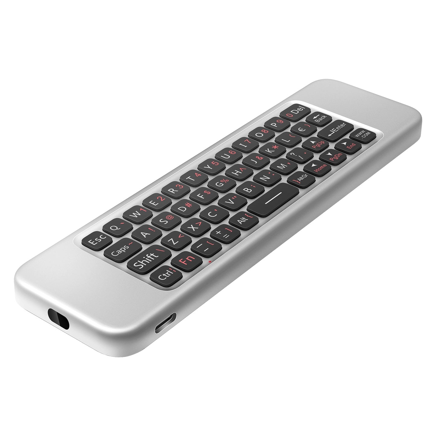 WECHIP W3 2.4G 3-in-1 2.4G Wireless Keyboard Voice Air Mouse Remote Controller