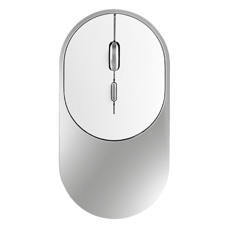 Wireless 2.4G + Bluetooth Dual Mode Mouse Portable Ergonomic Mute Mice for Laptops PC