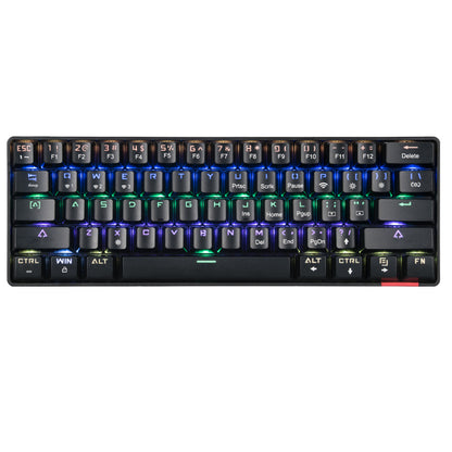 ICEDI DIK61 61 Keys Blue Switch Mechanical Gaming Keyboard with Dual Mode Connection