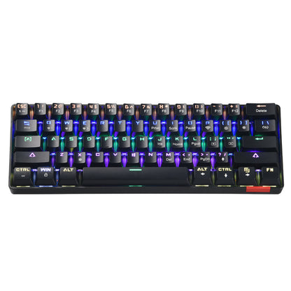 ICEDI DIK61 61 Keys Blue Switch Mechanical Gaming Keyboard with Dual Mode Connection