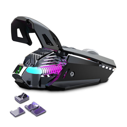 GM98 Mechanical USB Gaming Mouse 7-Key Programmable Optical Wired Mouse for Notebook Desktop Computer