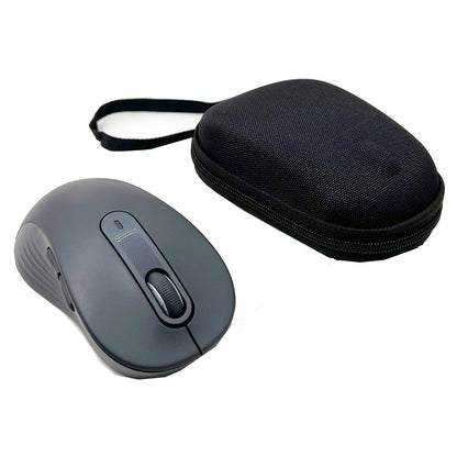 For Logitech M650L Wireless Mouse Storage Bag Portable Zipper Protection Carrying Case