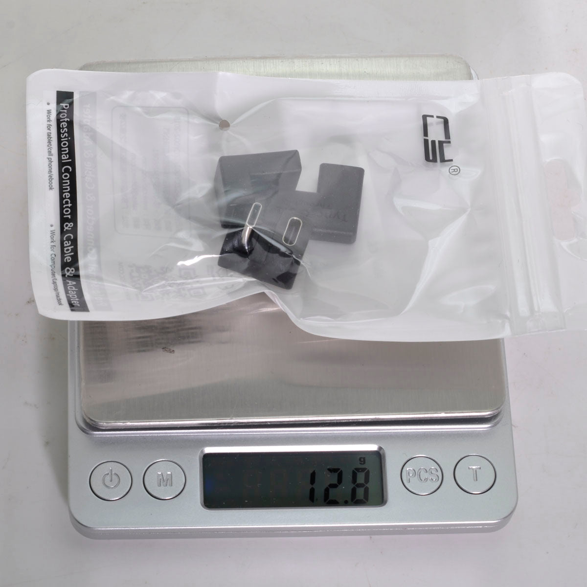 UC-077 3Pcs/Set USB-C Male to Female + USB-C Female to Female Elbow Converter Charging Adapter