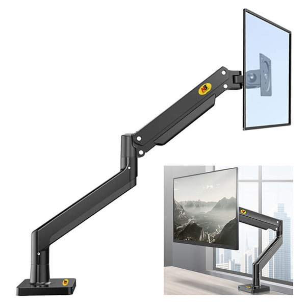 NB G40 Monitor Arm Height Adjustable Monitor Stand Swivel Monitor Mount Holder for 22-40 Inch Monitors with Load Capacity Up to 15KG