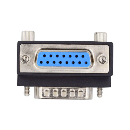 DB-003-UP DB-15PIN Up 90-Degree Angled Design DSUB D-subminiature 15Pin Male to Female Extension Adapter