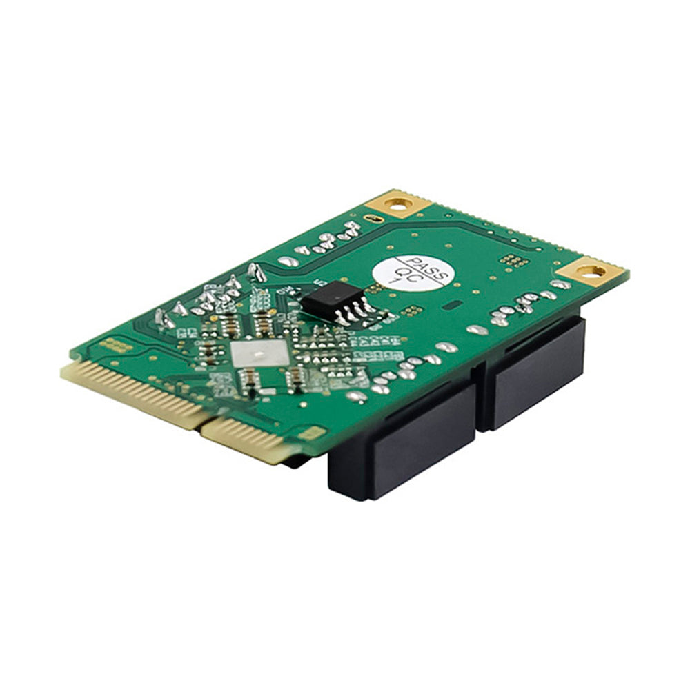 Mini PCI-E 88SE9215 4-Port SATA 6G Expansion Card SATA-3 Hard Disk Conversion Adapter Card