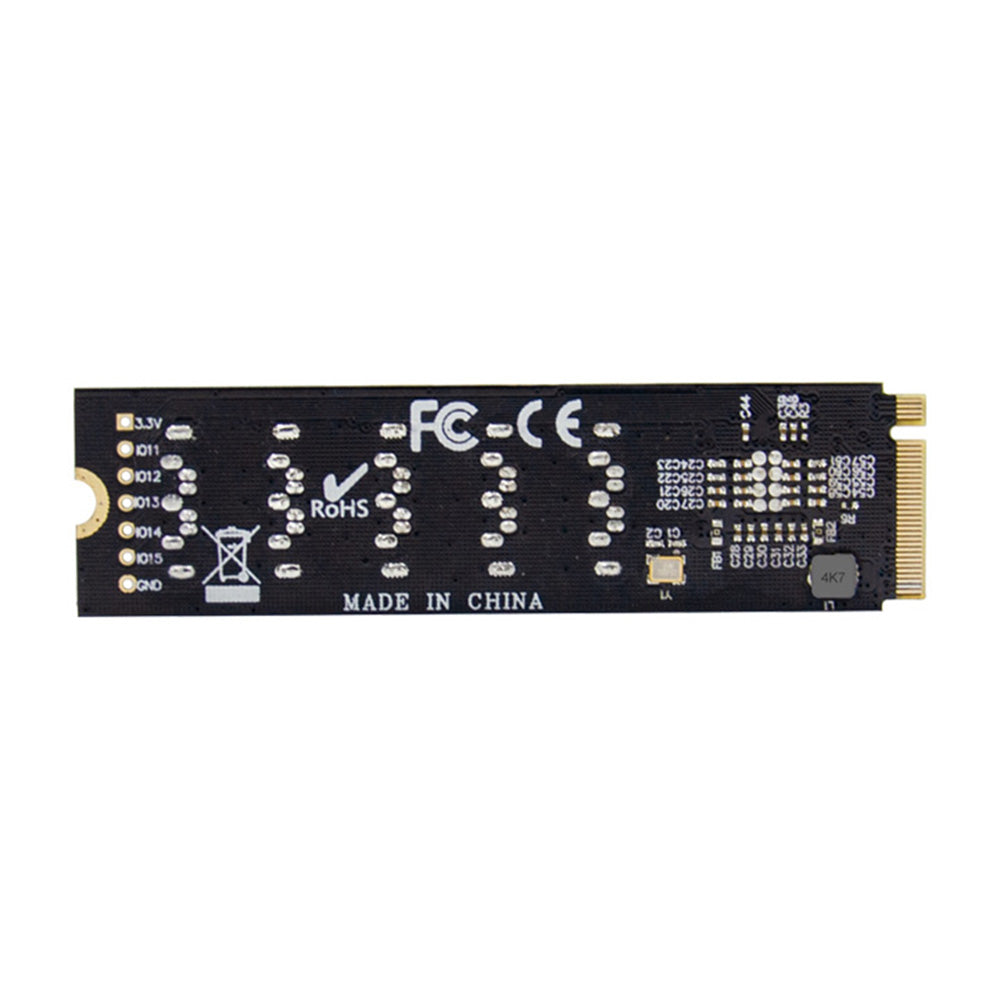 M.2 M-KEY JMB585 5-Port SATA 6G SATA-3 Storage Expansion Conversion Card