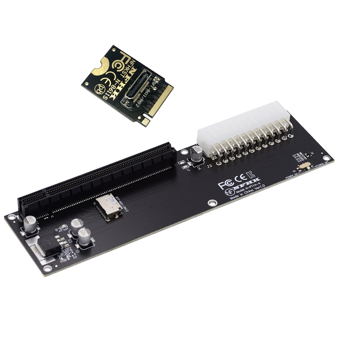 PCI-E 3.0 M.2 M-key to Oculink SFF-8612 SFF-8611 Host Adapter for GPD WIN Max2 External Graphics Card &amp; SSD