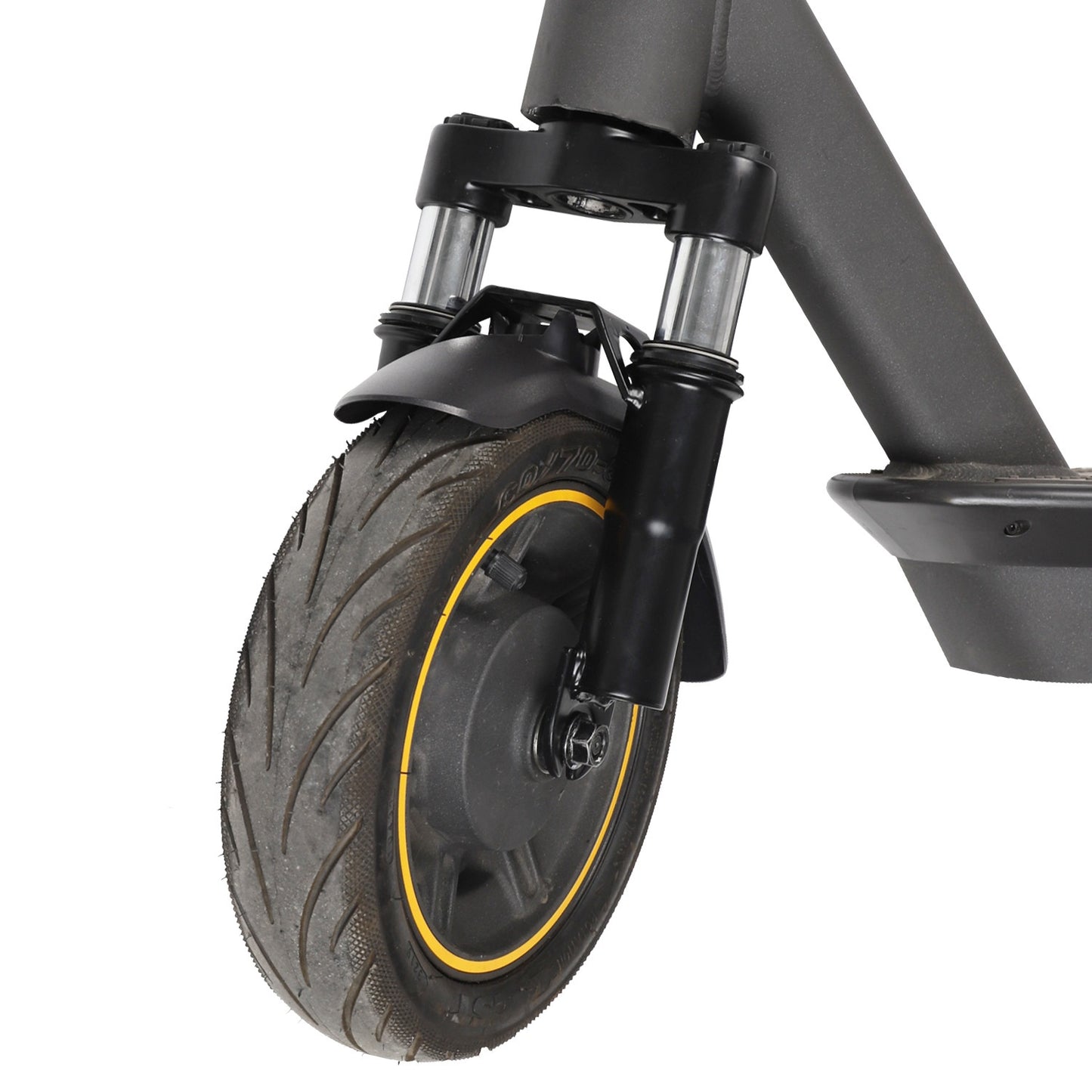 For Ninebot Max G30 Front Suspension Fork Shock Absorber Assembly with Kickstand