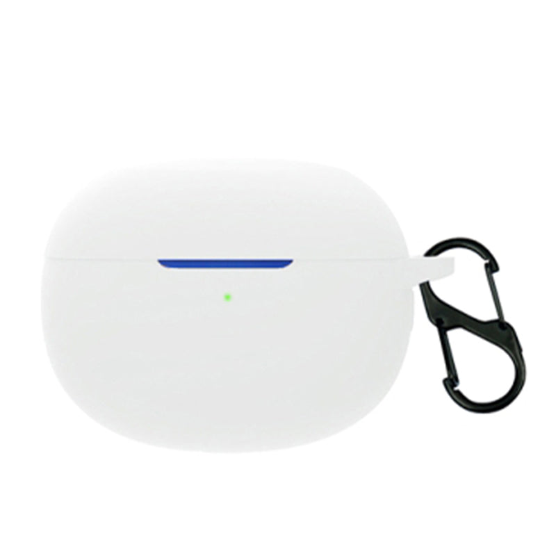 For Realme Buds Air 3 Bluetooth Earphone Charging Case Drop-proof Shell Soft Silicone Cover with Hanging Buckle