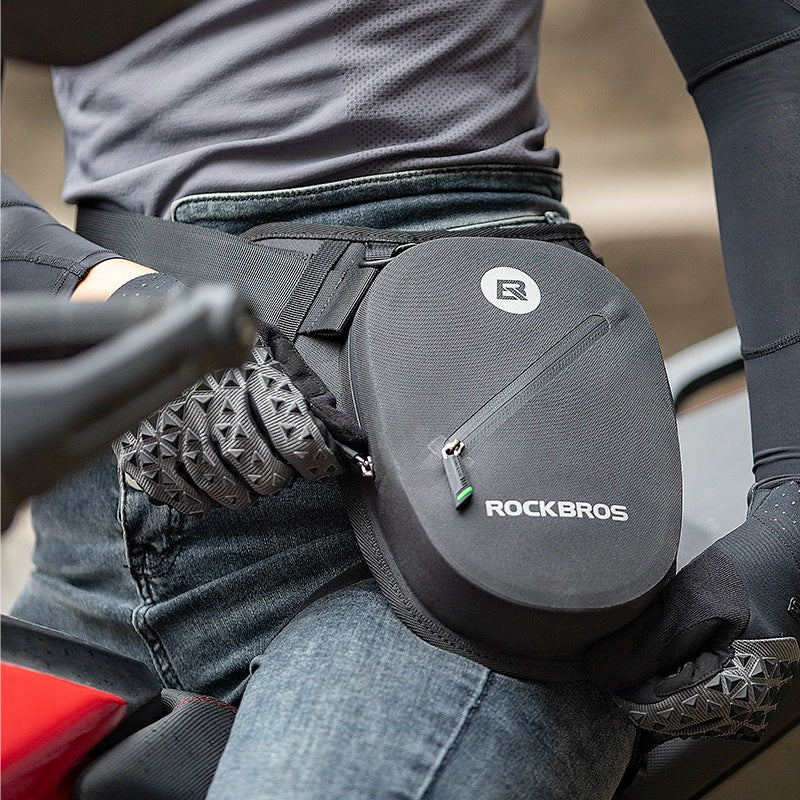 ROCKBROS AS-081 Motorcycle Rider Fanny Pack Waterproof Motorbike Riding Reflective Leg Waist Bag