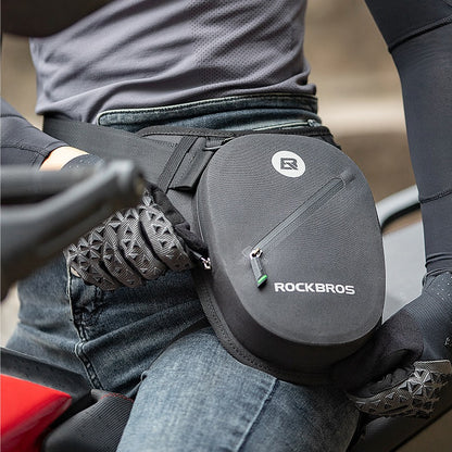 ROCKBROS AS-081 Motorcycle Rider Fanny Pack Waterproof Motorbike Riding Reflective Leg Waist Bag
