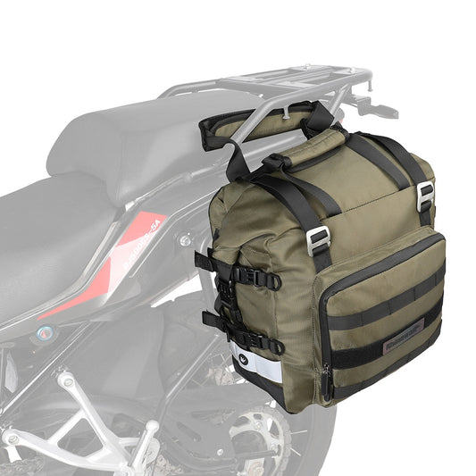 RHINOWALK 20L Quick Release Motorbike Side Storage Bag Motorcycle Luggage Pannier Bag