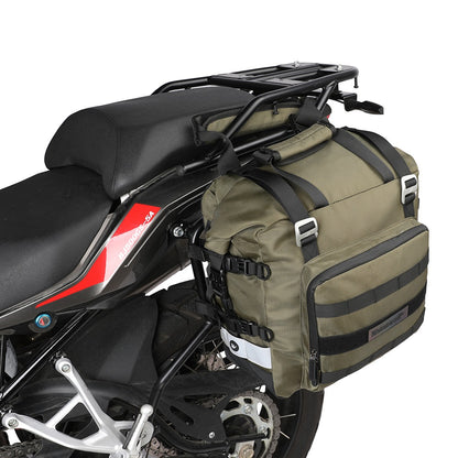 RHINOWALK 20L Quick Release Motorbike Side Storage Bag Motorcycle Luggage Pannier Bag