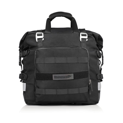 RHINOWALK 20L Quick Release Motorbike Side Storage Bag Motorcycle Luggage Pannier Bag