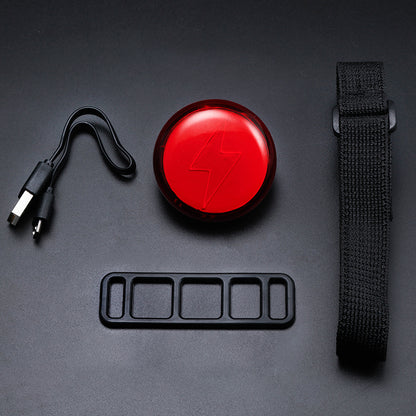 1802A Bicycle Night Riding Taillight 5 Modes Sports Safety Warning Lamp Cycling Rear Tail Light
