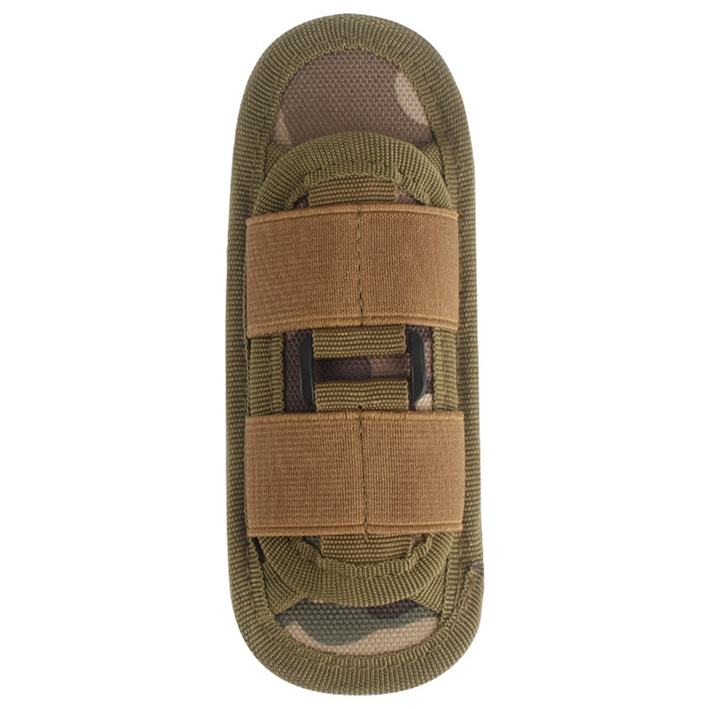 H-133 Outdoor Tactical Flashlight Pouch Holster 360 Degree Rotating Waist Bag for Belt Torch Cover Hunting Lighting Pouch