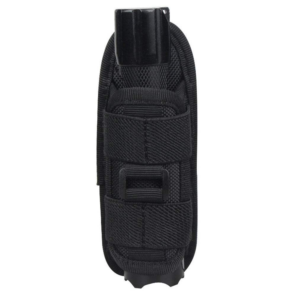 H-133 Outdoor Tactical Flashlight Pouch Holster 360 Degree Rotating Waist Bag for Belt Torch Cover Hunting Lighting Pouch