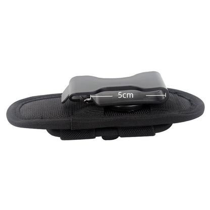H-133 Outdoor Tactical Flashlight Pouch Holster 360 Degree Rotating Waist Bag for Belt Torch Cover Hunting Lighting Pouch