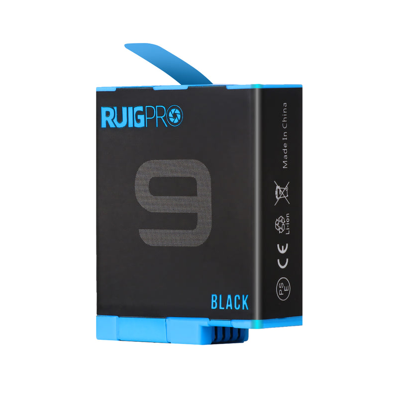 RUIGPRO 1720mAh Rechargeable Battery Replacement for GoPro Hero 9 Black