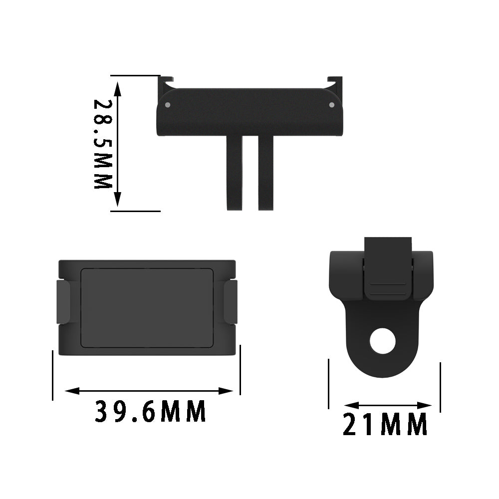 AGDY49 Magnetic Adapter Mount Bracket for DJI Action 2 Sports Camera