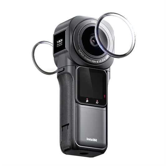 For Insta360 ONE RS Panoramic Camera Hard PC Anti-scratch Lens Protector Cover Film