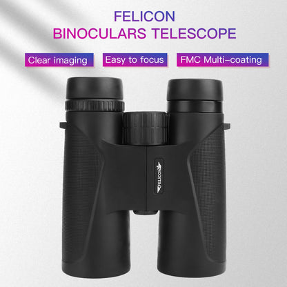 FELICON FE-20X42 Telescope Binoculars with Phone Holder for Hunting Tourism Bird Watching