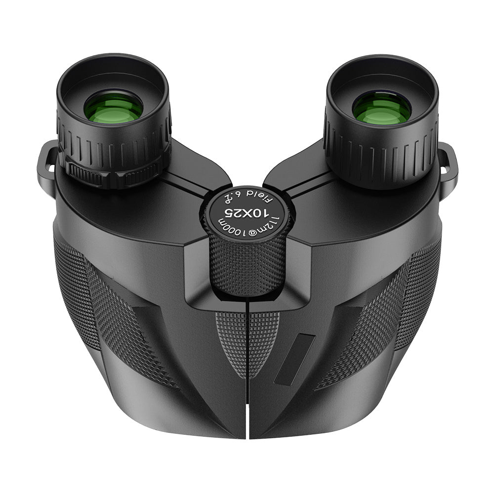 APEXEL 10X25 HD High Power Outdoor Folding Telescope 16mm Eyepiece Portable Binoculars with FMC Coated for Bird Watching Concert Hunting