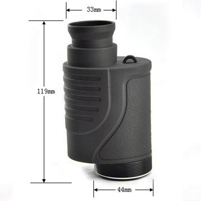 VISIONKING 8x25D Mini Outdoor Monoculars 8X Magnification Low Light Night Vision Travel Bird Observation Telescope