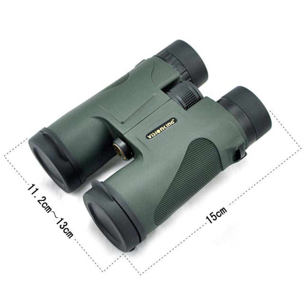 VISIONKING 10X42H Hunting Binoculars Multicoated Lens Waterproof Telescope with Lanyard