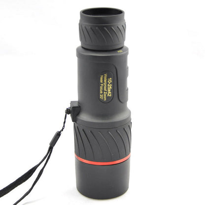 VISIONKING K10-25X42 Monocular 25X Magnification HD Lens BaK4 Prism Telescope Night Vision for Bird Watching Hunting Camping