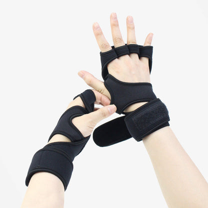 Weight Lifting Gloves Cross Training Non-slip Silicone Padding Neoprene Mittens