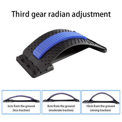 Lumbar Spine Stretcher Posture Corrector Lumbar Protrusion Pain Relief Waist Massager