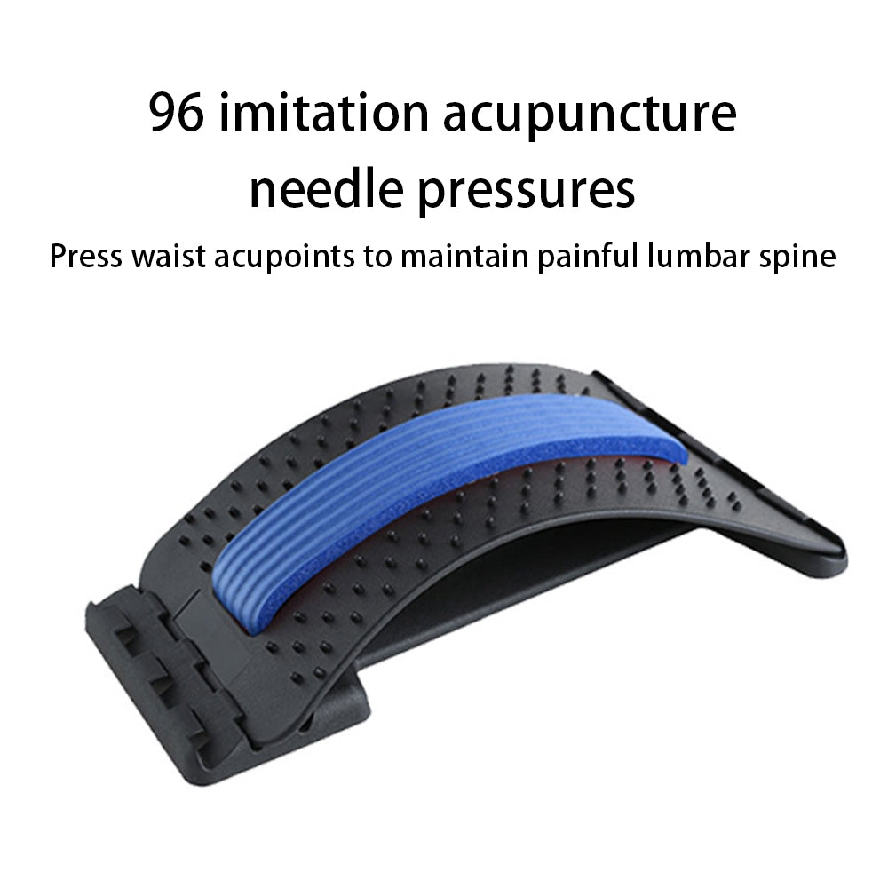 Lumbar Spine Stretcher Posture Corrector Lumbar Protrusion Pain Relief Waist Massager
